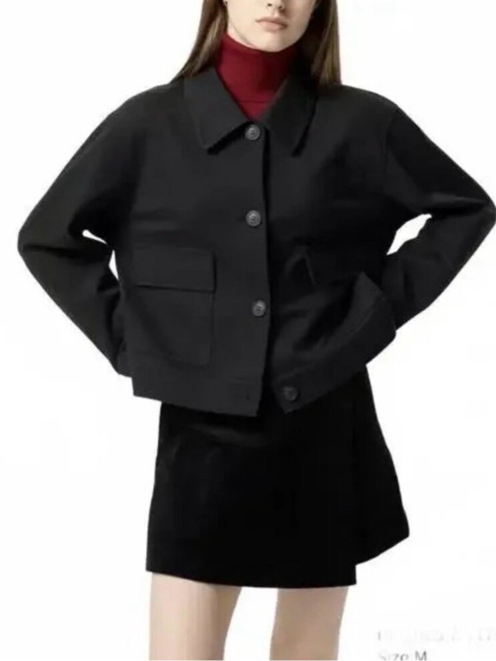 NWT Uniqlo Relaxed Jersey Jacket SMALL